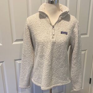 Patagonia Women's Off-White Teddy Jacket